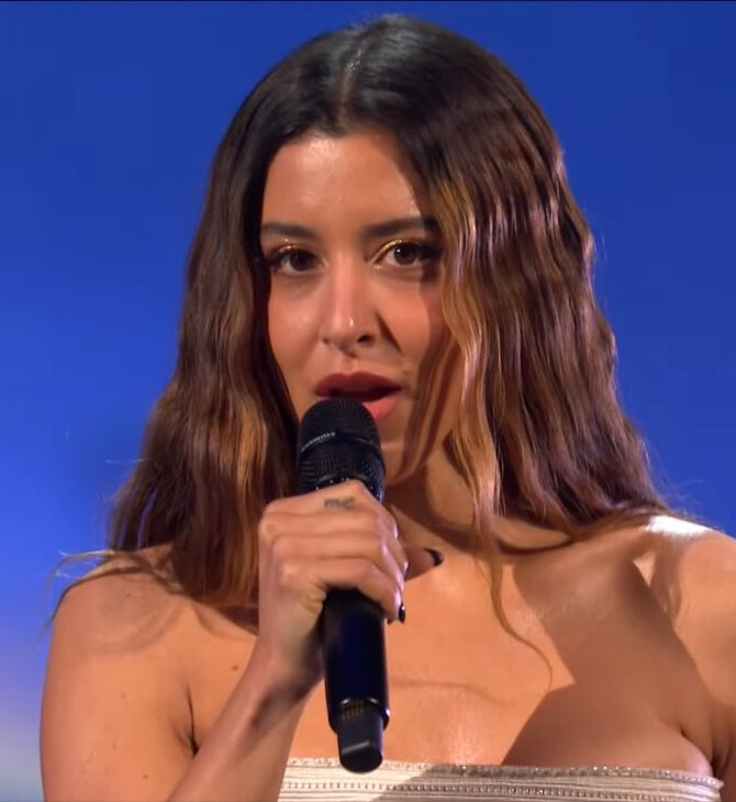 Eurovision 2025: Η Μαρίνα Σάττι μάγεψε τη Βασιλεία ερμηνεύοντας Σελίν Ντιόν
