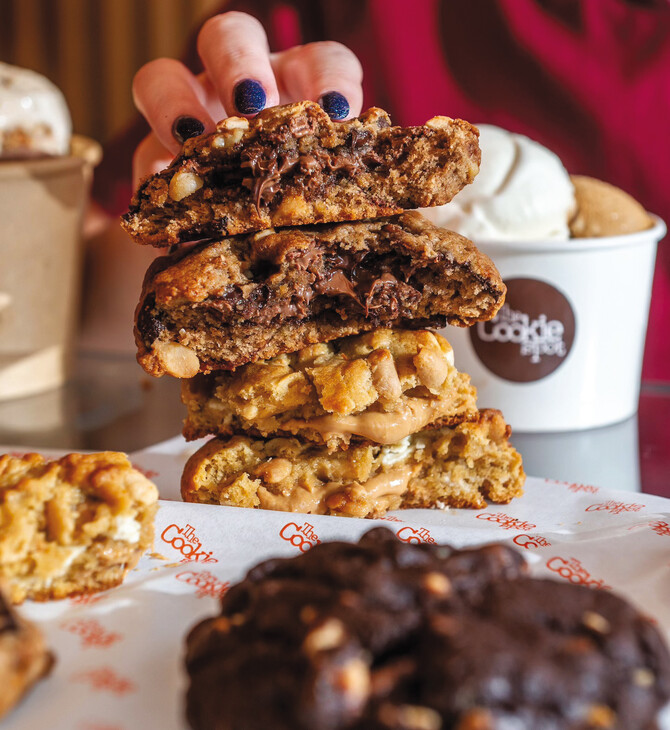 Στο Cookie spot δεν σταματάνε πότε στο ένα μπισκότο…