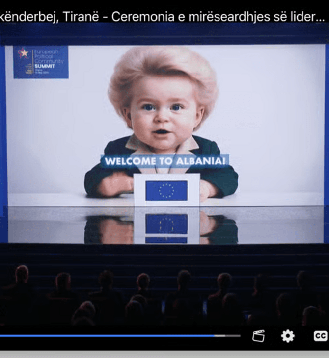 Παράξενα AI «μωρά» υποδέχονται Ευρωπαίους ηγέτες στη Σύνοδο της Αλβανίας