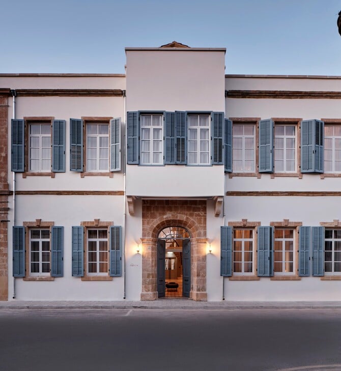 Ένα αρχοντικό του 1900 μεταμορφώθηκε σε κομψό boutique hotel στην καρδιά της Λευκωσίας