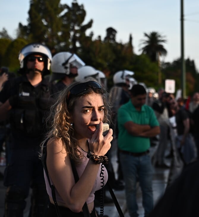 Σύνταγμα: Μεγάλη συγκέντρωση αλληλεγγύης για την Παλαιστίνη