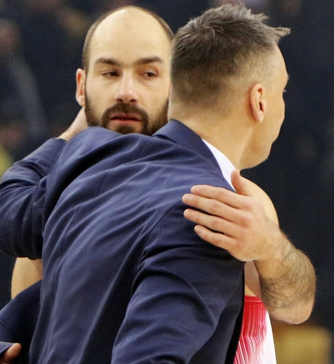 Final Four: «Το χειρότερο είναι ότι δεν έχουμε τη μπάλα» - Η φράση του Σπανούλη στον Γιασικεβίτσιους πριν τους ημιτελικούς