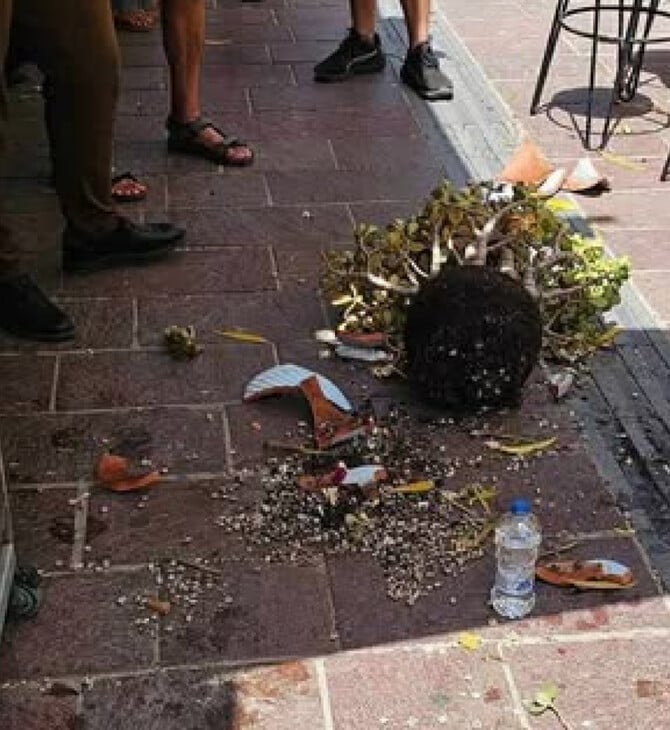 Χανιά: Στο νοσοκομείο τουρίστρια μετά από πτώση γλάστρας στο κεφάλι της λόγω ανέμων