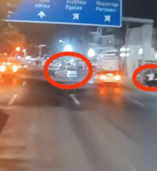 Οδηγός ξέχασε να τραβήξει χειρόφρενο και το ΙΧ κινούνταν «ακυβέρνητο» στη Λεωφόρο Αθηνών