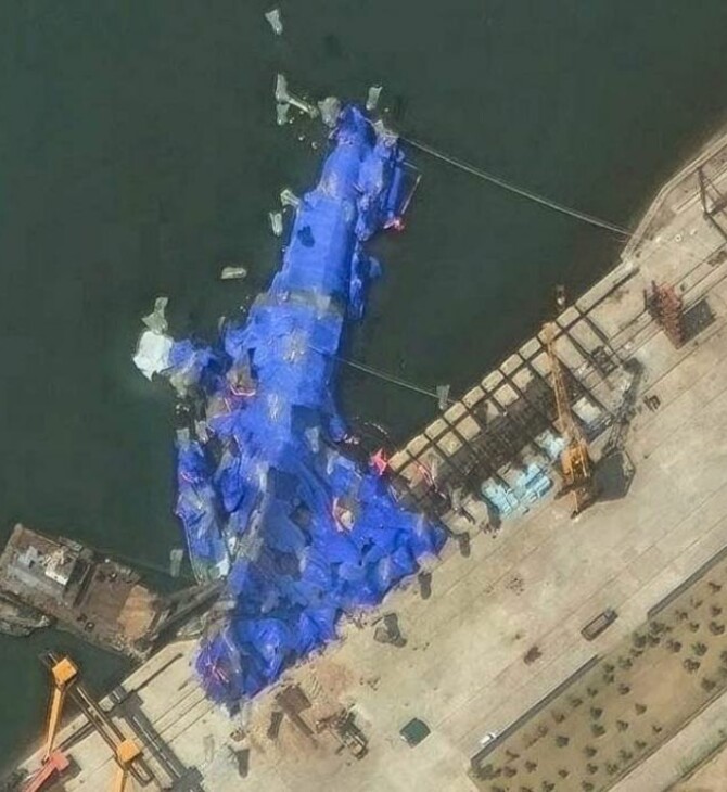 Βόρεια Κορέα: Μυστήριο με μπαλόνια δίπλα σε διασωθέν πολεμικό πλοίο του Κιμ Γιονγκ Ουν