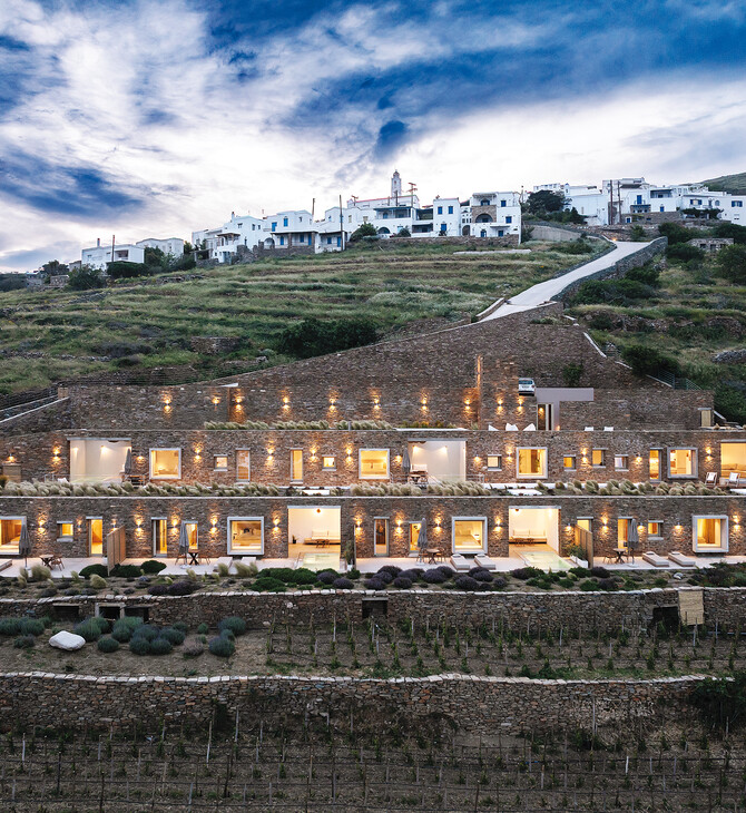 Ivy’s Natural Resort: Ένα καταφύγιο από πέτρα, ξύλο και ηρεμία στην καρδιά της Τήνου