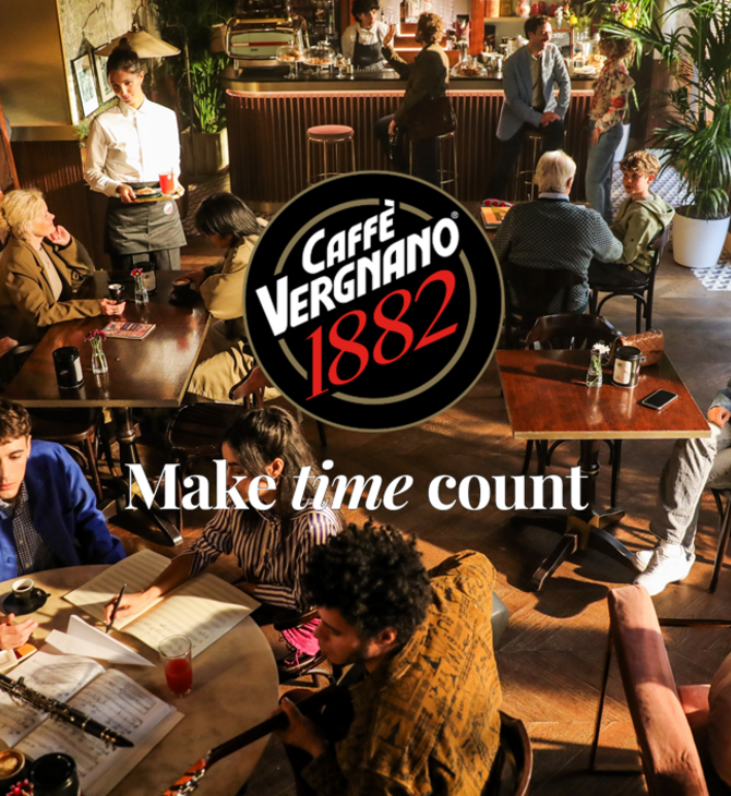 “Make Time Count”: Η νέα καμπάνια του Caffè Vergnano αναδεικνύει την ανεκτίμητη αξία του χρόνου