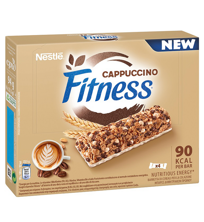 Νέες Μπάρες Δημητριακών FITNESS® Cappuccino: Απολαυστική γεύση καφέ και ενέργεια σε κάθε μπουκιά