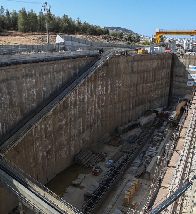 Μετρό Αθήνας - Γραμμή 4: Ο Μετροπόντικας «Νίκη» ολοκλήρωσε τη σήραγγα στο Γαλάτσι 