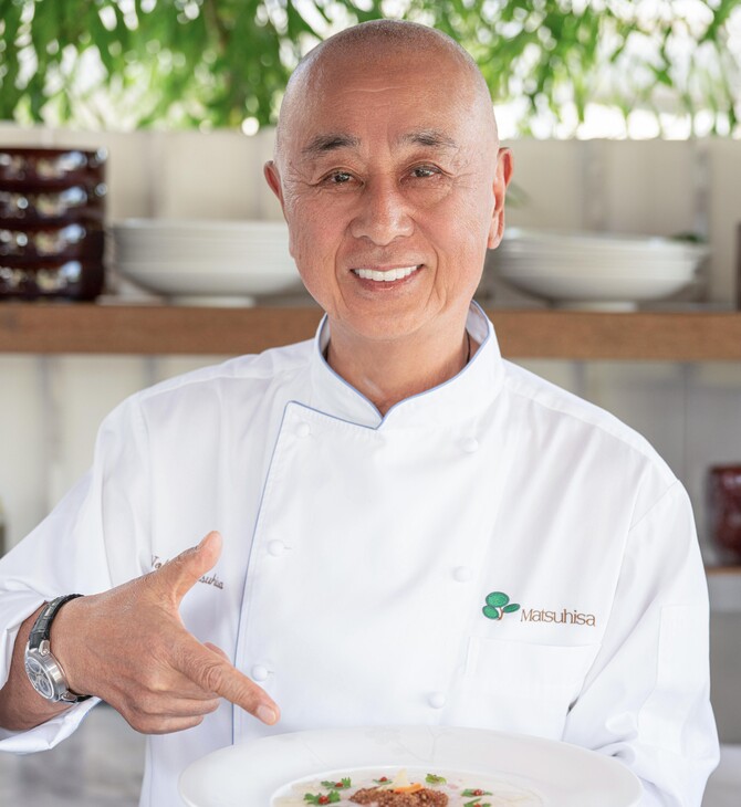 Nobu Matsuhisa: «Μαγειρεύω πάντα με την καρδιά μου, η απλότητα είναι η πιο εκλεπτυσμένη γεύση»