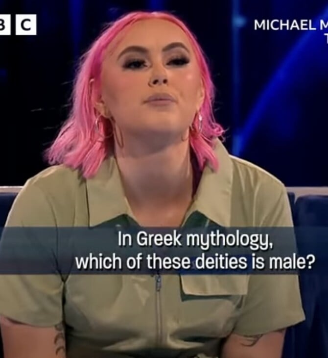 Απλή ερώτηση για την ελληνική μυθολογία «χάριζε» 72.000 λίρες σε βρετανικό τηλεπαιχνίδι