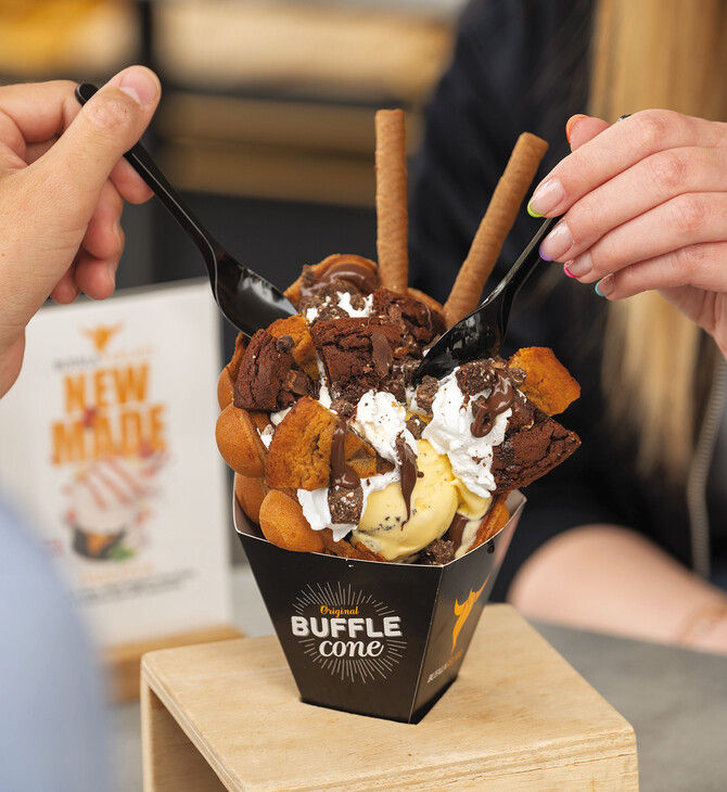 Bufala Gelato: Παγωτό που φτιάχνεται σήμερα και θες να το φας τώρα!