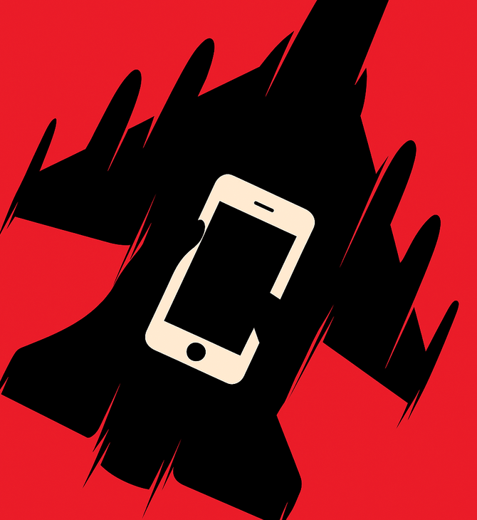 Ο πόλεμος μέσα από τα smartphones