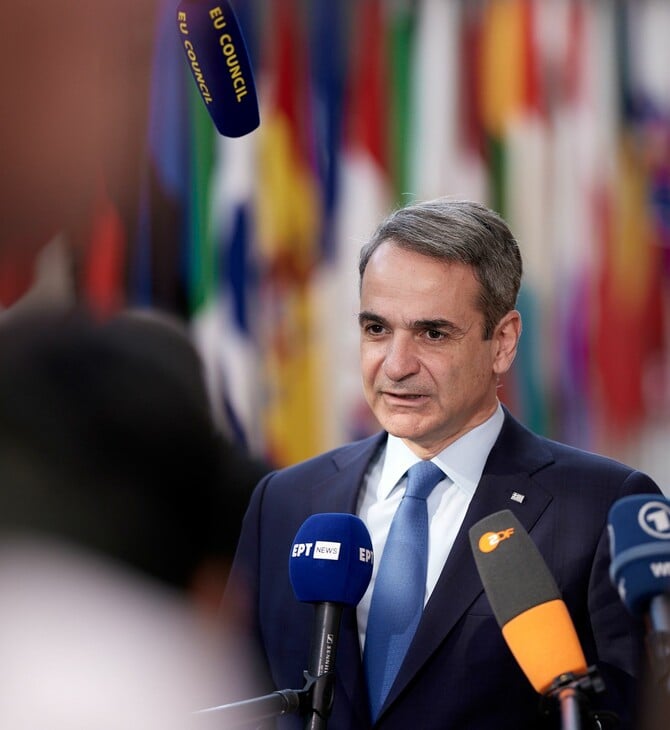 Μητσοτάκης στη Σύνοδο Κορυφής: Θα ζητήσουμε από την ΕΕ ζητήσουμε ρητές αναφορές στο παράνομο τουρκολυβικό μνημόνιο