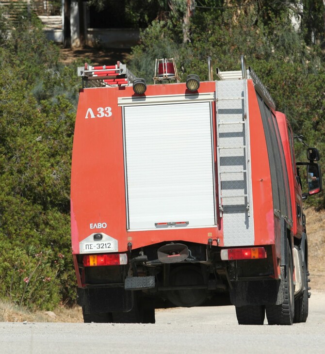 Φωτιά τώρα στην περιοχή Λευκόχωμα Λακωνίας - Μήνυμα από το 112