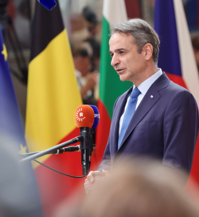 Μητσοτάκης από Βρυξέλλες: Θα χρησιμοποιήσουμε όλα τα μέτρα για να μην παγιωθεί νέα μεταναστευτική οδός προς την Κρήτη 
