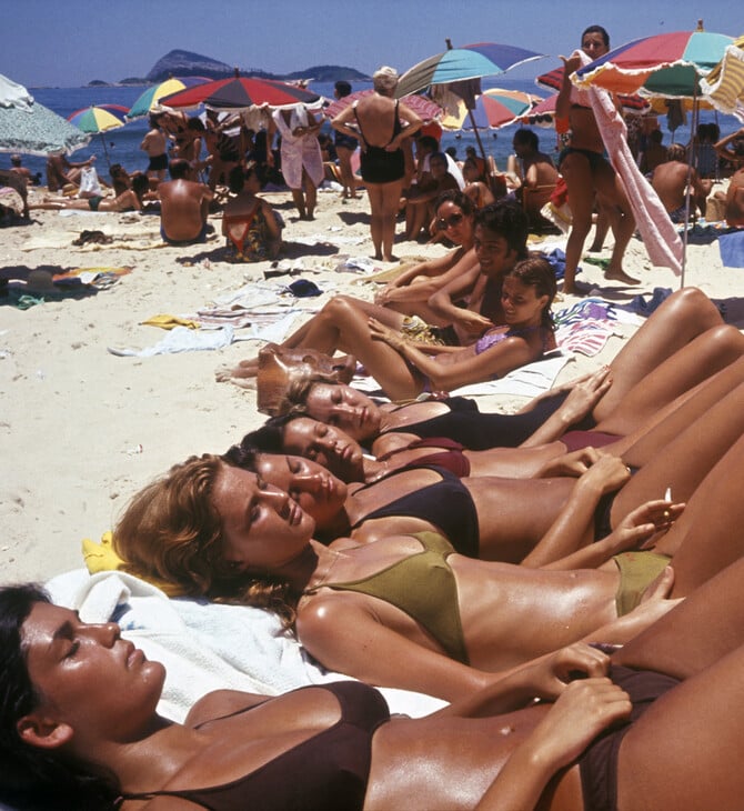 Κόπακαμπάνα, Ιπανέμα: Μια συλλογή vintage φωτογραφιών από τις παραλίες του Ρίο 