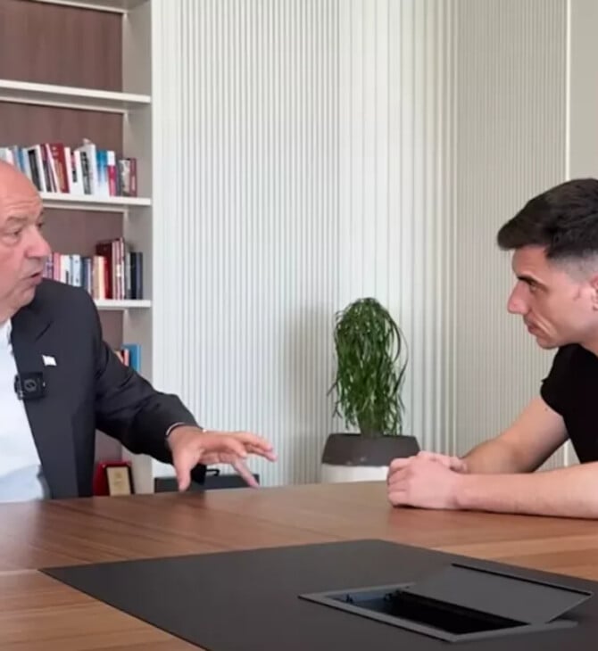 Ο Φειδίας Παναγιώτου δημοσίευσε τελικά τη συνέντευξη με τον Τατάρ: «Εγγύηση για τους Τουρκοκύπριους τα τουρκικά στρατεύματα»