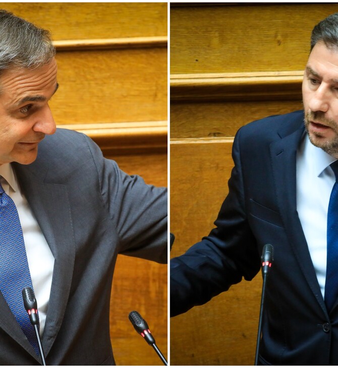 Μητσοτάκης κατά Ανδρουλάκη στη Βουλή: Πολιτική κόντρα για ΟΠΕΚΕΠΕ και «γαλάζια συμμορία»