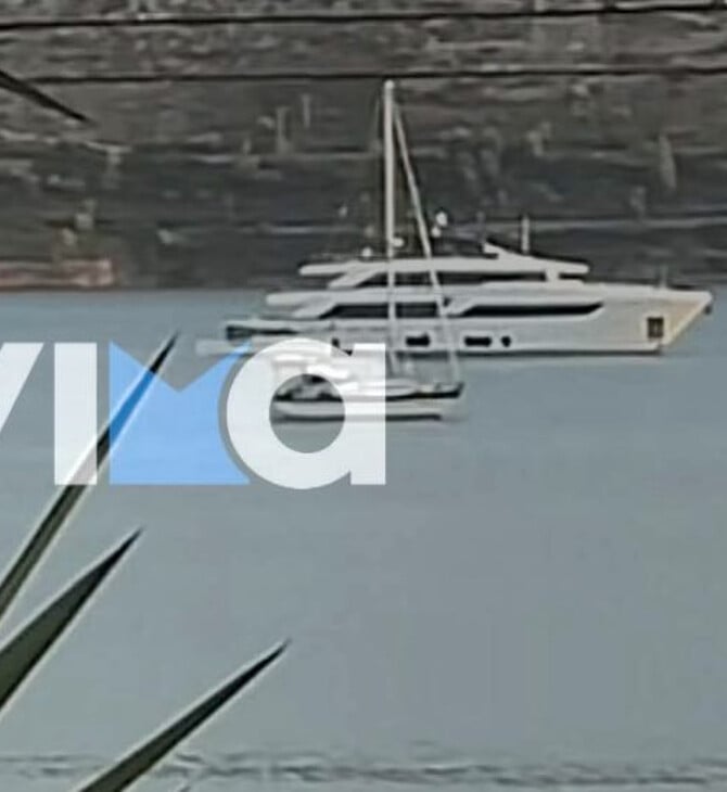 Στη Χαλκίδα με το υπερπολυτελές γιοτ του ο Κριστιάνο Ρονάλντο