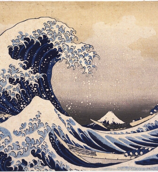 Hokusai: Ποιος ήταν ο καλλιτέχνης που ζωγράφισε το πιο διάσημο κύμα;