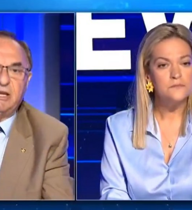 «Ο σύζυγός σας είναι ήρωας»: Αντιδράσεις για το σεξιστικό σχόλιο Καλογερόπουλου στη Μάρα Κουκουδάκη