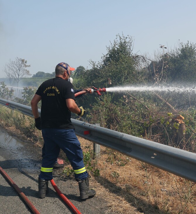 Φωτιά στη Χλόη: Έσβησε το μέτωπο - Επέστρεψαν στα σπίτια τους οι κάτοικοι
