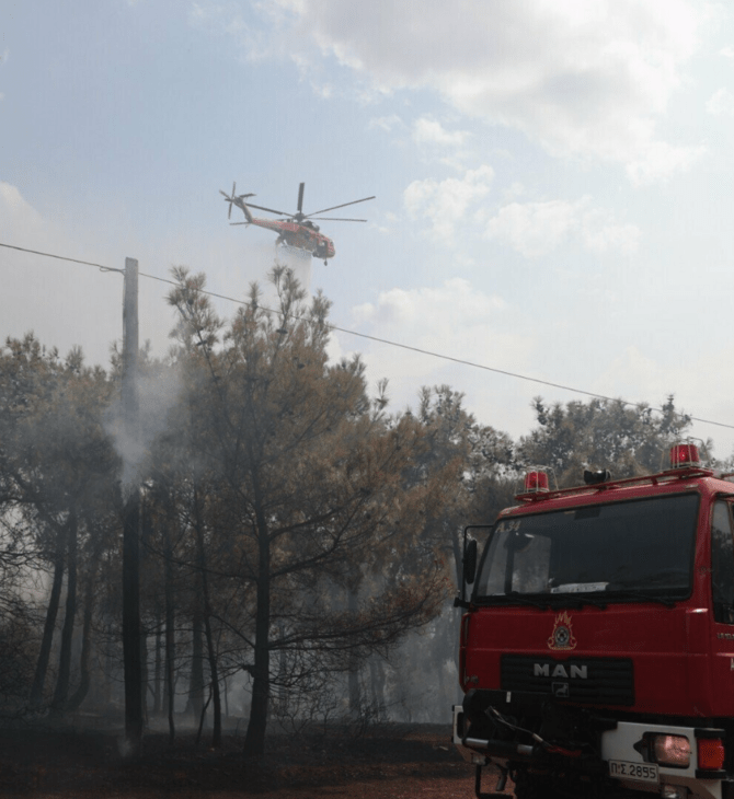 Φωτιά τώρα στη Φλώρινα - Μήνυμα από το 112 