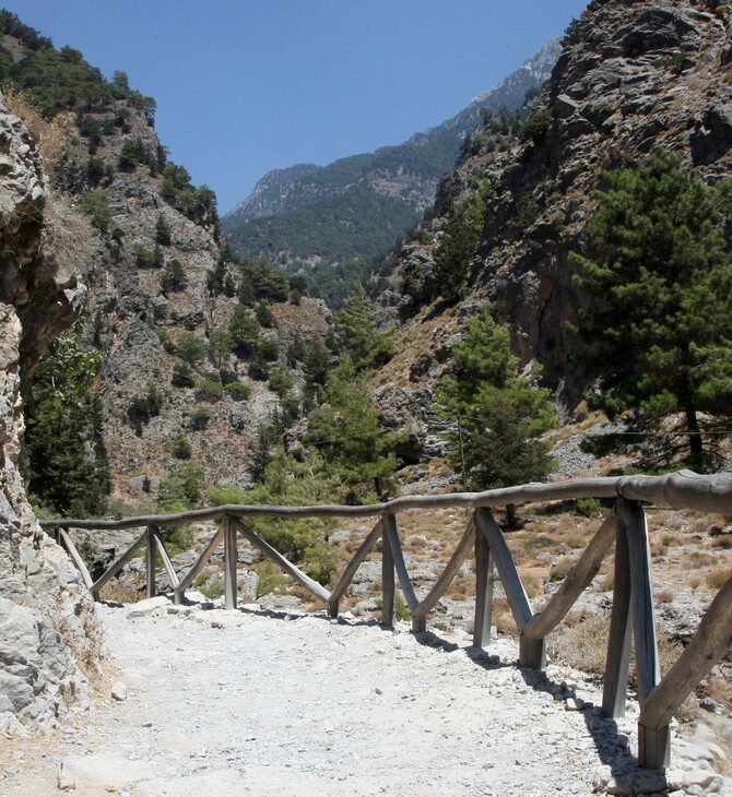Ανοικτό τη Δευτέρα το Φαράγγι της Σαμαριάς