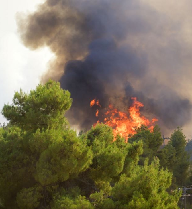 Μεγάλη αναζωπύρωση της φωτιάς στα Κύθηρα – Εκκενώνονται προληπτικά Κυπριωτιάνικα, Μητάτα και Βιαράδικα