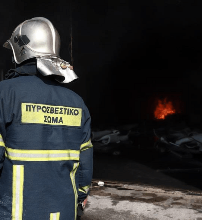 Ένας νεκρός μετά από τη φωτιά σε φορτηγό στο Άγιον Όρος