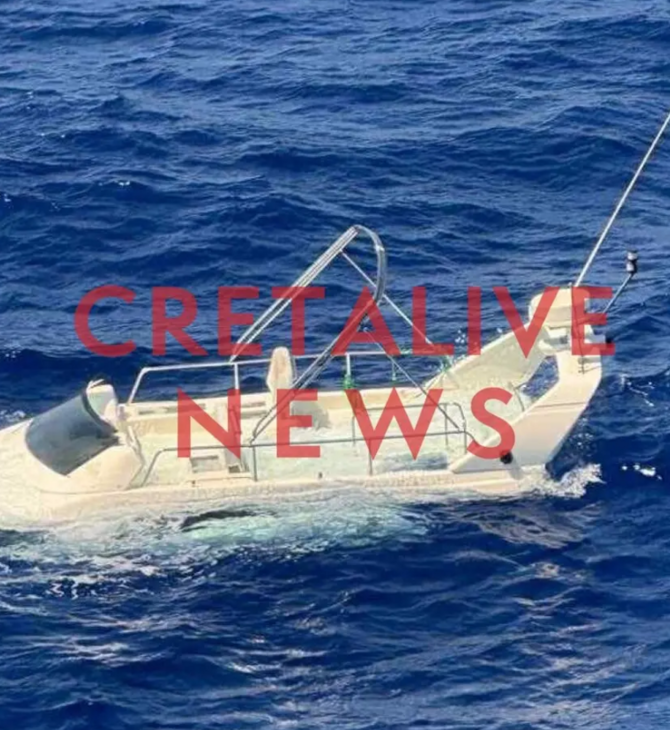 Απόστολος Λύτρας: Προσάραξε σε ξέρα και βυθίστηκε το σκάφος του στη Σαντορίνη