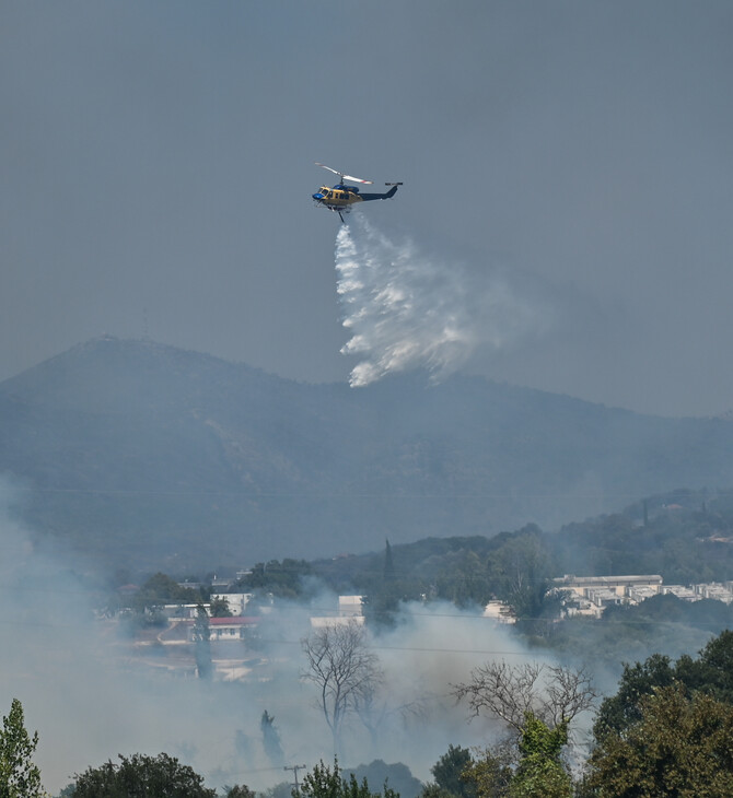 Φωτιά τώρα στην Ερμιόνη Αργολίδας