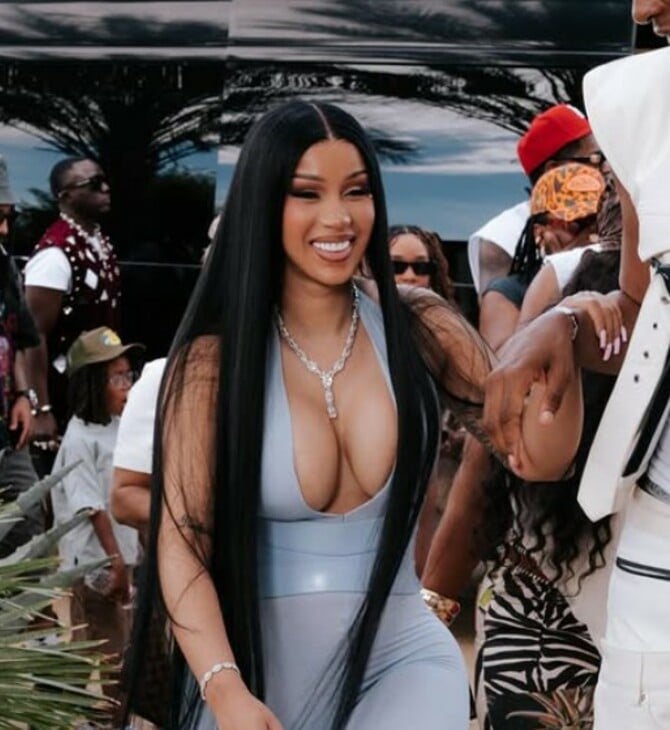 Cardi B: Τα γυρίσματα του νέου video clip στη Μύκονο μαζί με μοντέλο του GNTM
