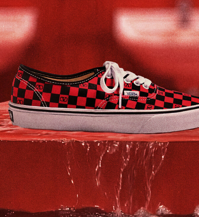 Valentino Garavani x Vans: Η συνεργασία που ενώνει την υψηλή ραπτική με το skate DNA