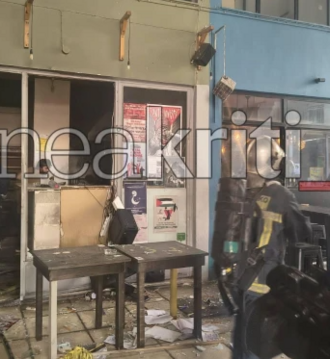 Κρήτη: «Έκρηξη φιάλης υγραερίου» σε καφένειο στο κέντρο του Ηρακλείου