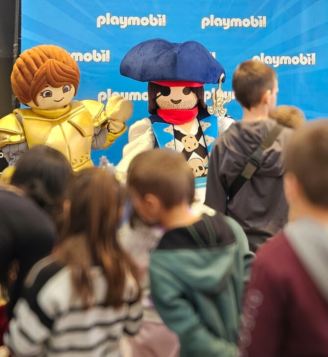 Η μαγεία της PLAYMOBIL ζωντανεύει στο One Salonica outlet mall