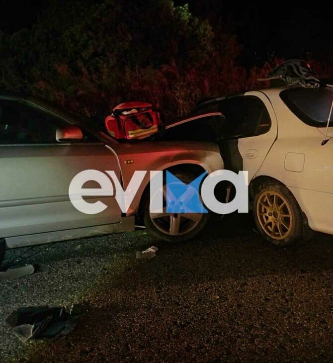 Ένας νεκρός και τέσσερις τραυματίες σε τροχαίο στην Εύβοια