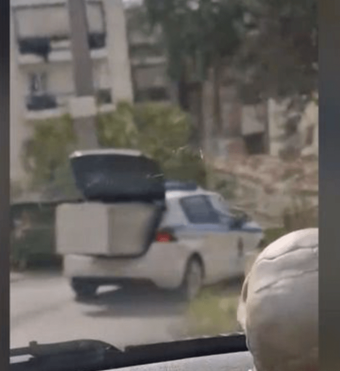 ΕΔΕ για τον αστυνομικό που μετέφερε ψυγείο με περιπολικό 