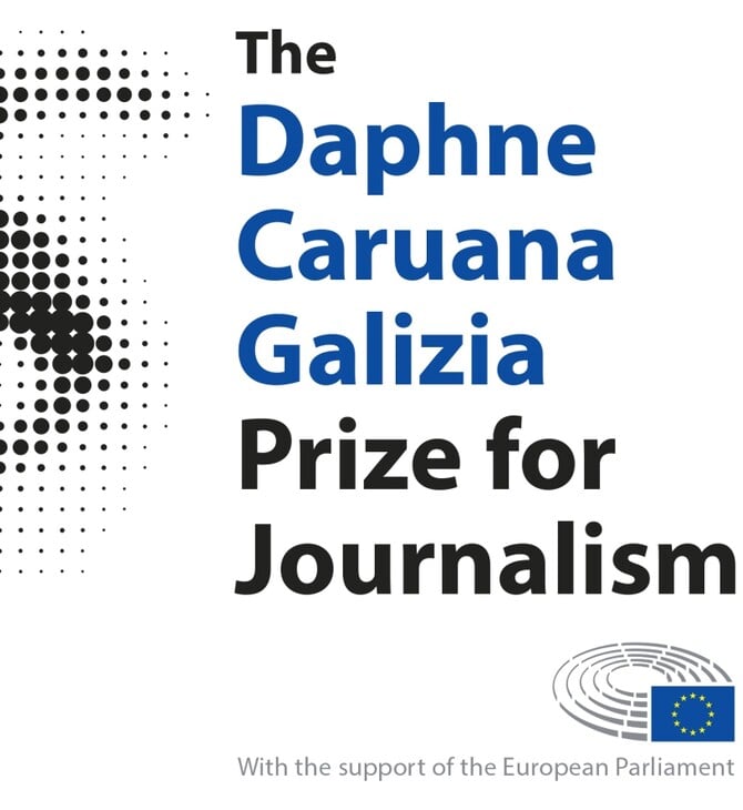 ΒΡΑΒΕΙΟ DAPHNE CARUANA CALIZIA ΔΗΜΟΣΙΟΓΡΑΦΙΑ