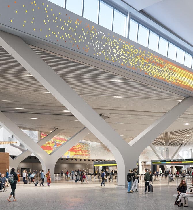 Το νέο Terminal One στο JFK υπόσχεται να μετατρέψει το αεροδρόμιο σε «πολιτιστικό προορισμό»