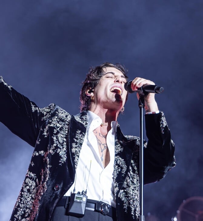 DAMIANO DAVID MANESKIN DOVE CAMERON