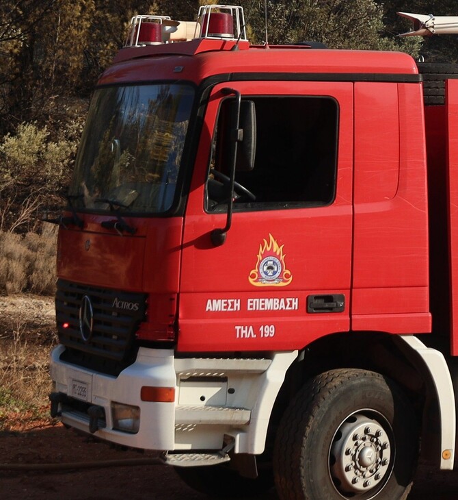 Σέρρες: Μεγάλη φωτιά σε εργοστάσιο ανακύκλωσης