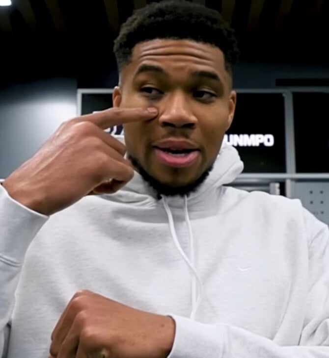 Γιάννης Αντετοκούνμπο: «Άρπαξα έναν ληστή» - Εμφανίστηκε με μαυρισμένο μάτι σε αγώνα 