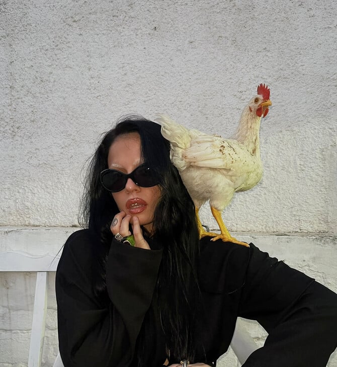 Η Αναστασία λατρεύει τον Μιμίκο. Αντέχει ακόμα και τα «κικιρίκου» του