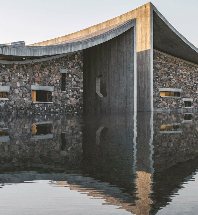 O Zhu Pei πιστεύει ακράδαντα ότι η αρχιτεκτονική είναι τέχνη