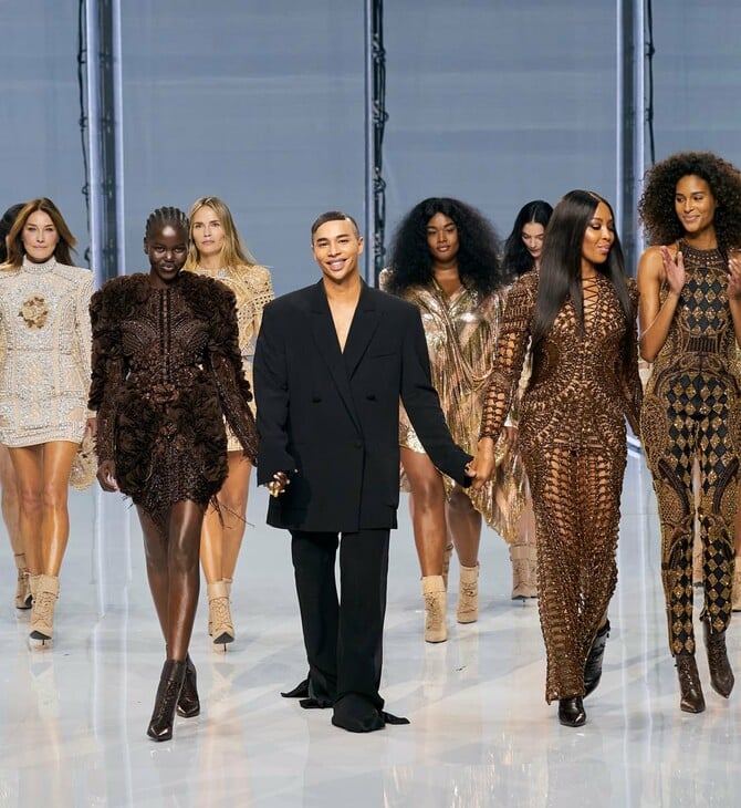 Ο Olivier Rousteing αποχωρεί από τον οίκο μόδας Balmain 