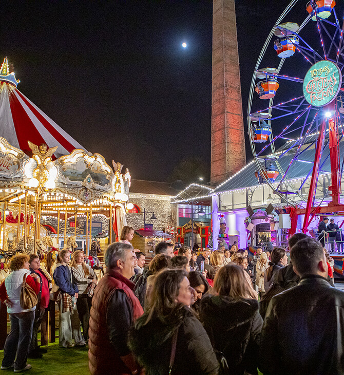 Η Τεχνόπολη φορά τα γιορτινά της — μουσική, θέατρο και παραμύθια στο ΔΕΗ Christmas Factory