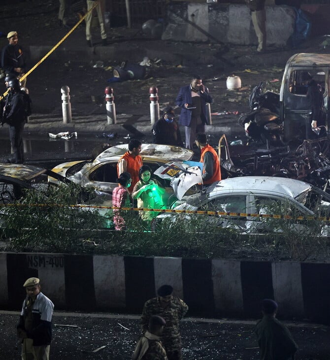 Ινδία: Μία σύλληψη για τη φονική έκρηξη αυτοκινήτου στο Δελχί 