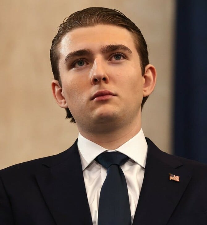 Τι είχε πει ο Μπάρον Τραμπ στον Τζο Μπάιντεν κατά τη διάρκεια της ορκωμοσίας του Ντόναλντ Τραμπ;